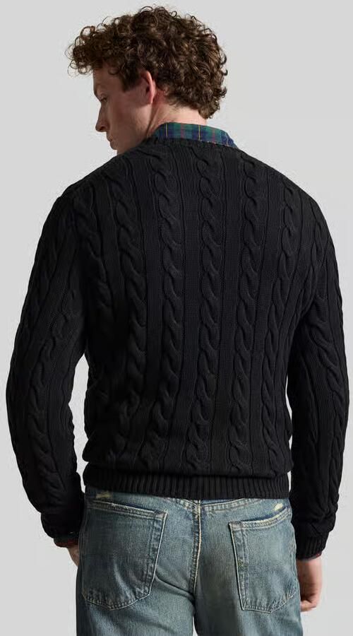 Polo Ralph Lauren Zwarte Katoenen Sweatshirt van Ralph Lauren Zwart Heren - Foto 6