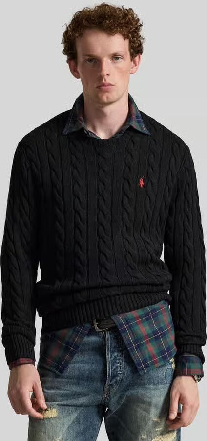 Polo Ralph Lauren Zwarte Katoenen Sweatshirt van Ralph Lauren Zwart Heren - Foto 7