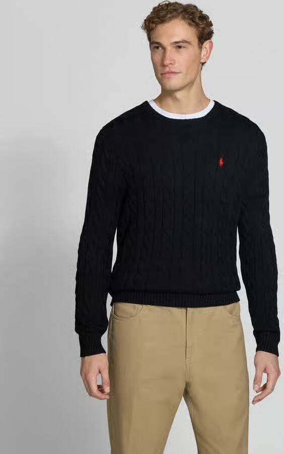 Polo Ralph Lauren Zwarte Katoenen Sweatshirt van Ralph Lauren Zwart Heren - Foto 3