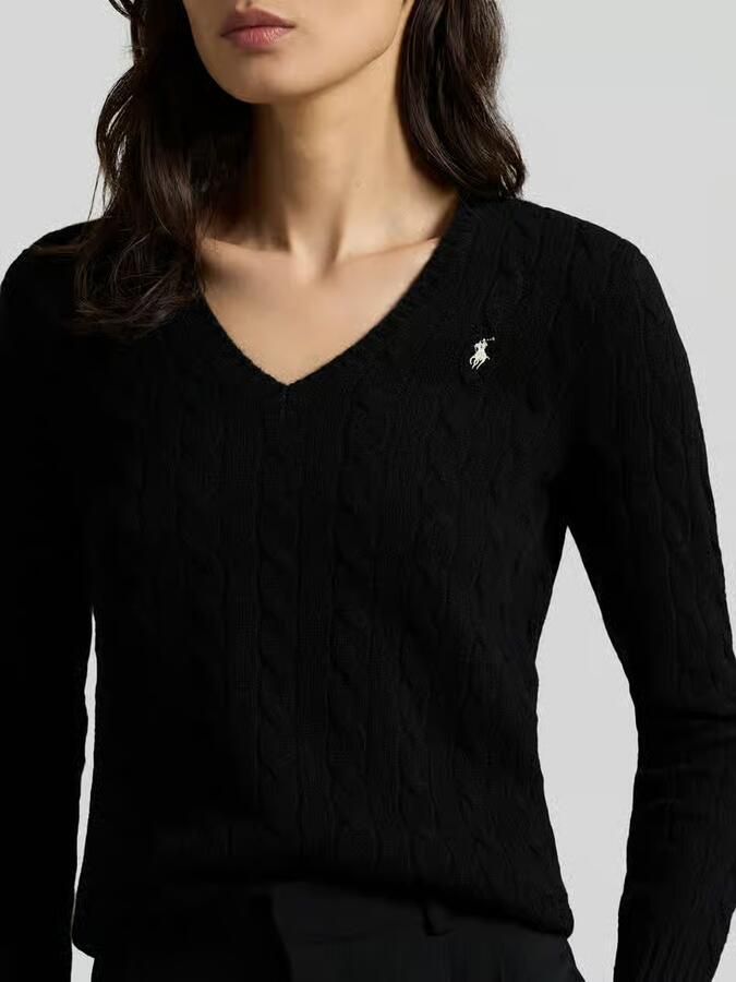 Polo Ralph Lauren Regular fit pullover van wolmix met kasjmier-aandeel
