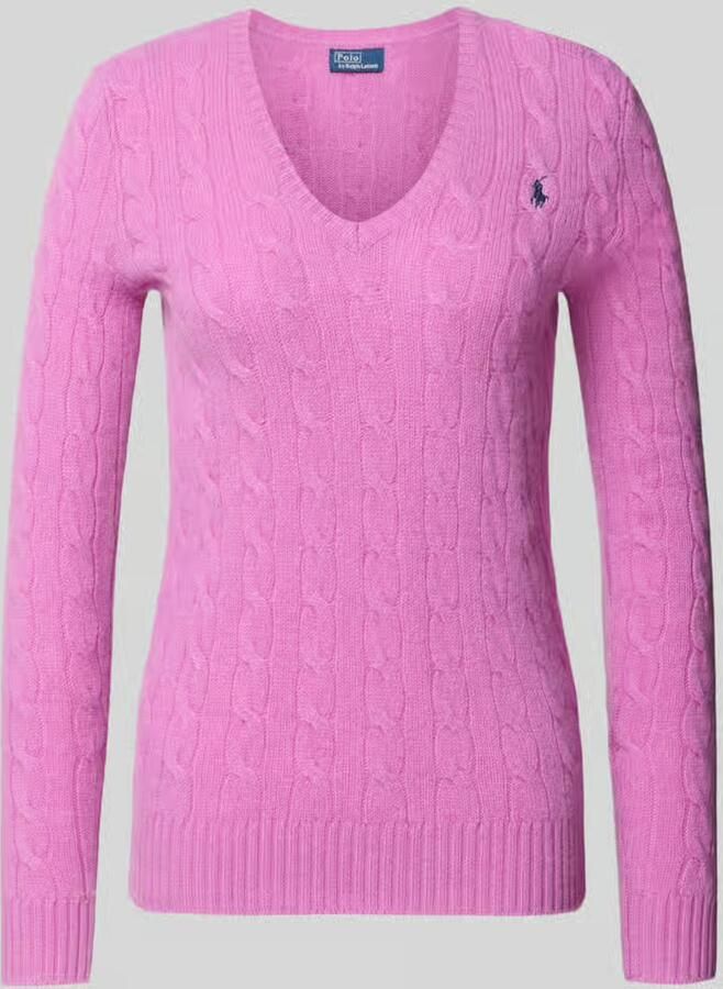 Polo Ralph Lauren Regular fit pullover van wolmix met kasjmier-aandeel