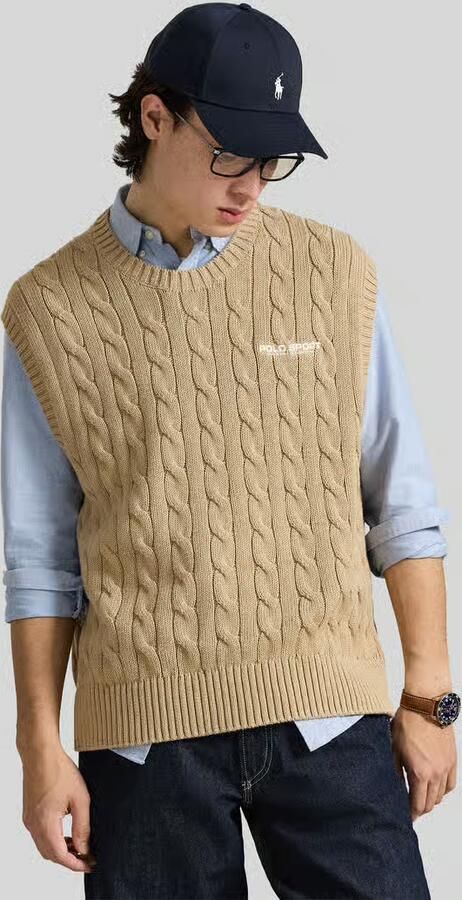Polo Ralph Lauren Regular Fit pullunder van puur katoen - Foto 3