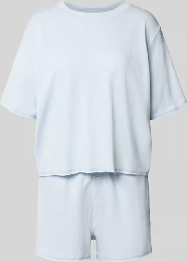 Polo Ralph Lauren regular fit pyjama van katoenmix - Foto 2