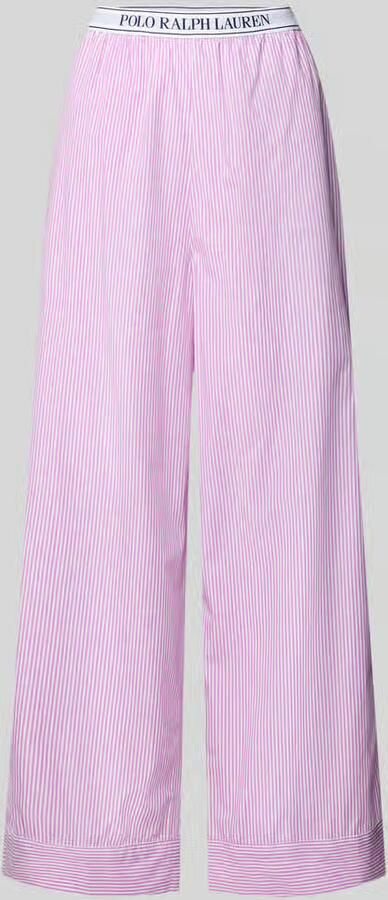 Polo Ralph Lauren Regular fit pyjamabroek van puur katoen Model 'SHIRTING STRIPES' - Foto 2