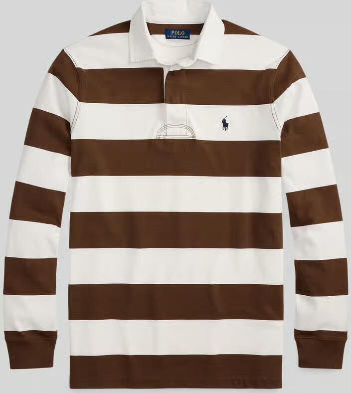 Polo Ralph Lauren Long Sleeve Knit Rugby Men Overhemden multicolor Maat XL Kleding - Foto 5
