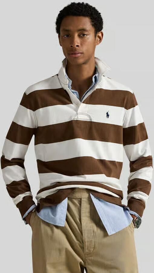 Polo Ralph Lauren Long Sleeve Knit Rugby Men Overhemden multicolor Maat XL Kleding - Foto 6