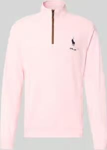 Polo Ralph Lauren Regular fit schipperstrui met korte ritssluiting