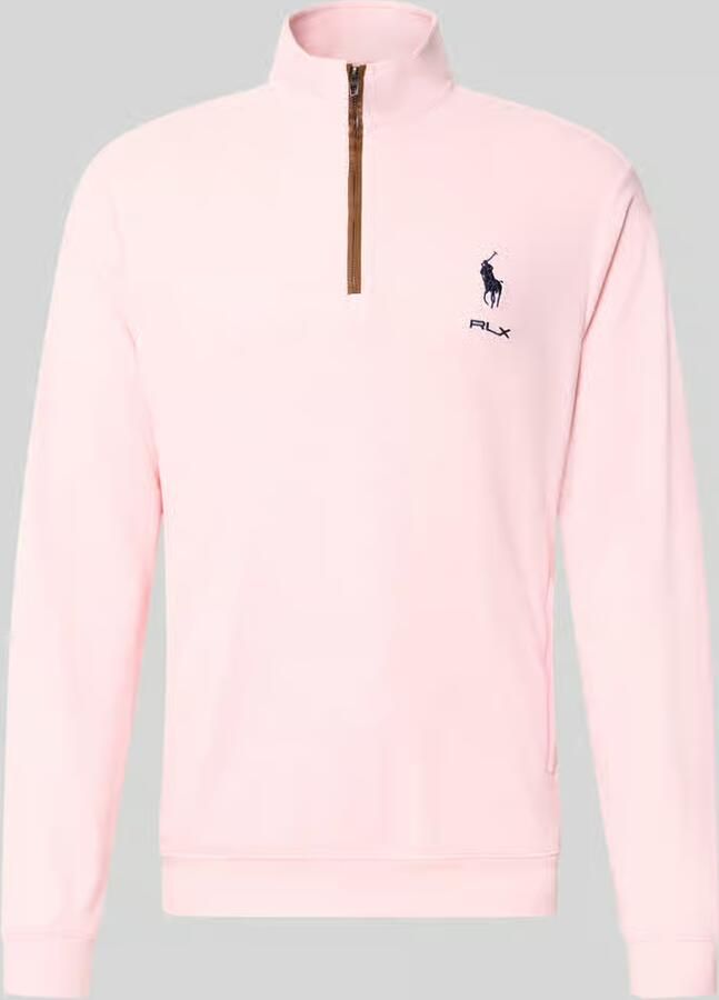 Polo Ralph Lauren Regular fit schipperstrui met korte ritssluiting