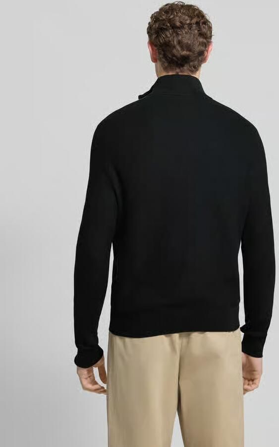 Polo Ralph Lauren Mesh-Gebreide Katoen Quarter-Zip Sweater Black Heren - Foto 4