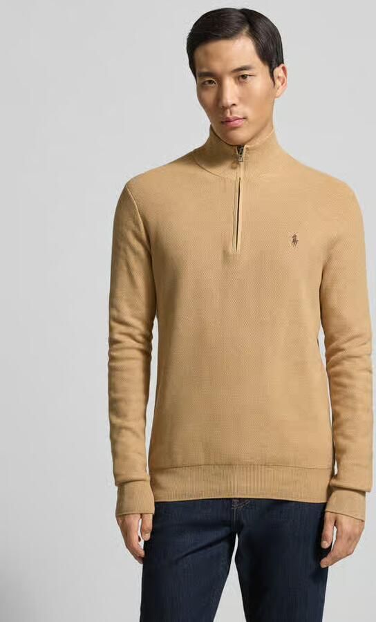 Polo Ralph Lauren Casual Bruin Katoen Lange Mouw Sweater Brown Heren - Foto 5