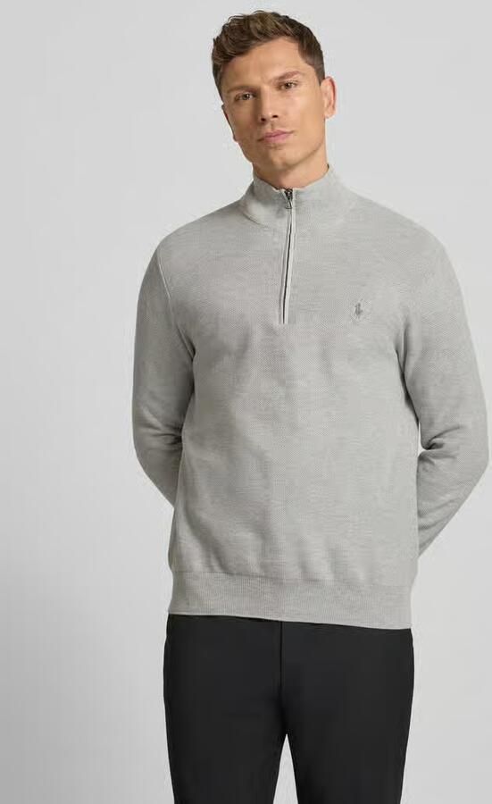 Polo Ralph Lauren Regular fit schipperstrui met labelstitching - Foto 6