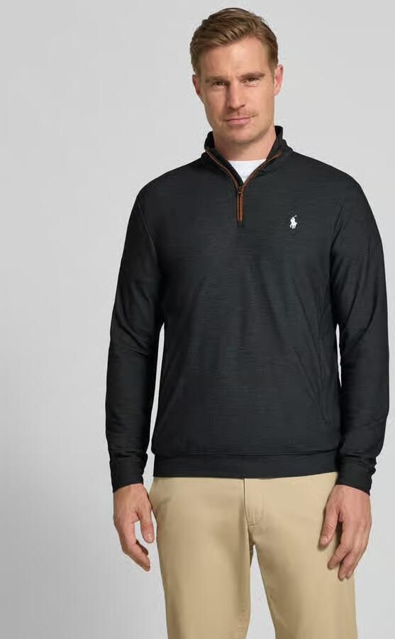 Polo Ralph Lauren regular fit schipperstrui met lyocellgehalte model 'MOVEMENT' - Foto 3