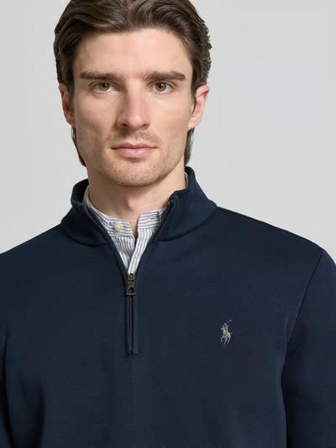 Polo Ralph Lauren Sweaters SWEAT 1 2 ZIP EN DOUBLE KNIT TECH PIQUE