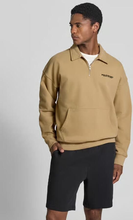 Polo Ralph Lauren regular fit schipperstrui van katoenmix - Foto 2