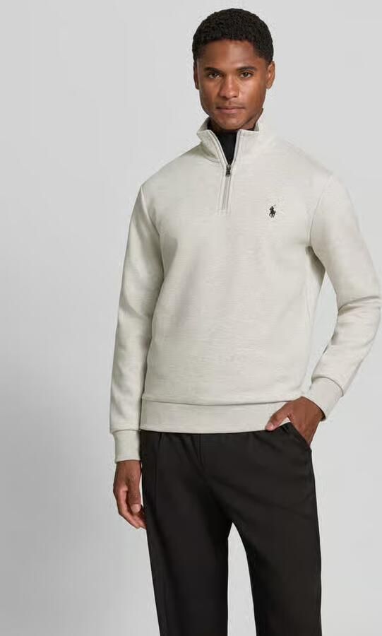 Polo Ralph Lauren Regular fit schipperstrui met schipperskraag model 'Double' - Foto 4