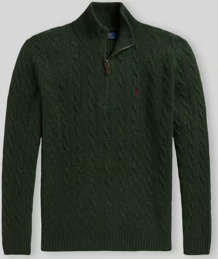 Polo Ralph Lauren Regular fit schipperstrui van mix van wol en kasjmier - Foto 2