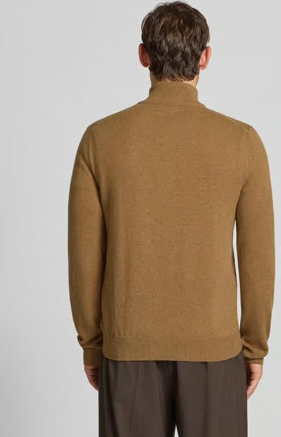 Polo Ralph Lauren Gebreide pullover van wol met opstaande kraag en ritssluiting - Foto 2
