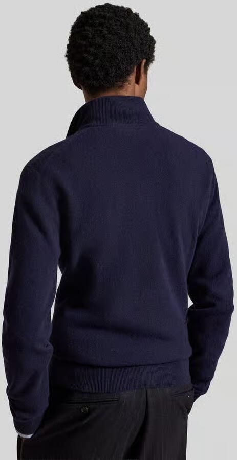 Polo Ralph Lauren Gebreide pullover van wol met opstaande kraag en ritssluiting - Foto 2