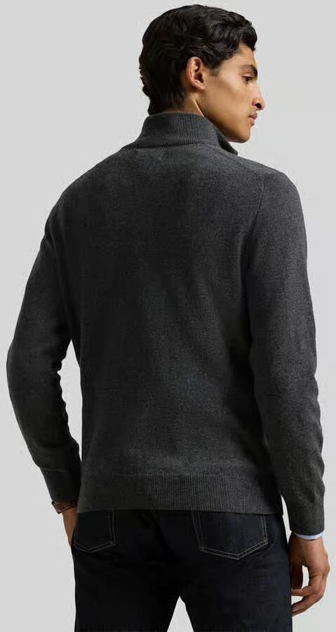 Polo Ralph Lauren Gebreide pullover van wol met opstaande kraag en ritssluiting - Foto 5