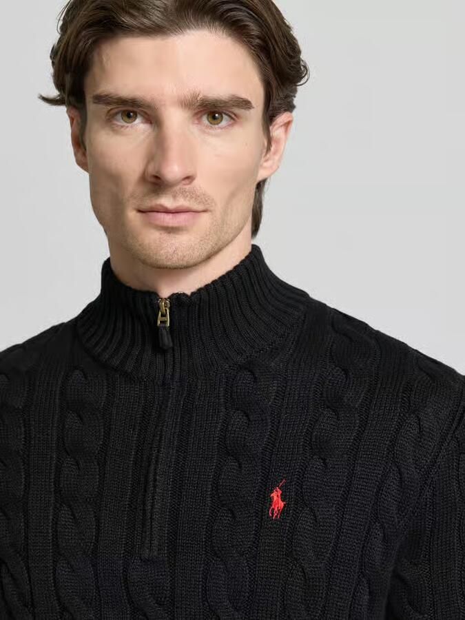 Polo Ralph Lauren Casual Zwart Katoenen Trui met Lange Mouwen Black Heren - Foto 3
