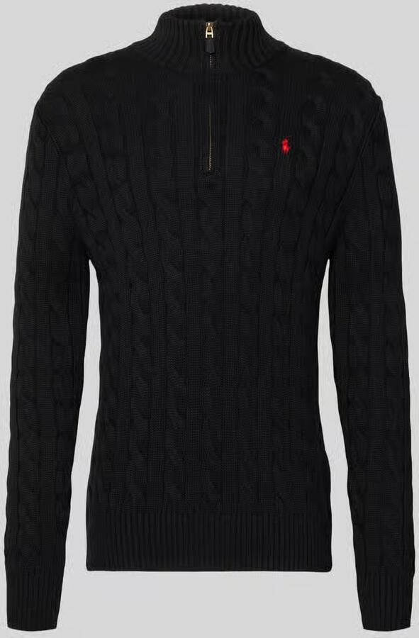 Polo Ralph Lauren Casual Zwart Katoenen Trui met Lange Mouwen Black Heren - Foto 2