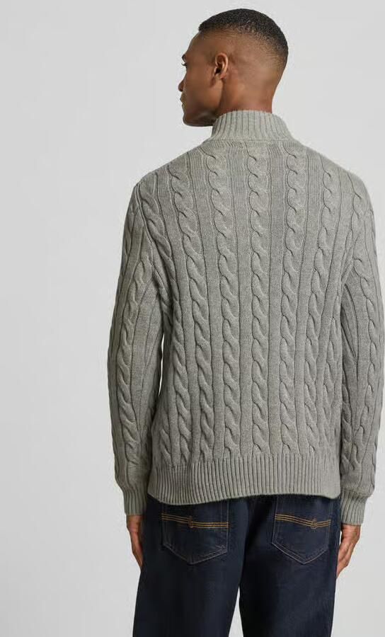 Polo Ralph Lauren Grijze Wol Kasjmier Sweatshirt Grijs Heren - Foto 7