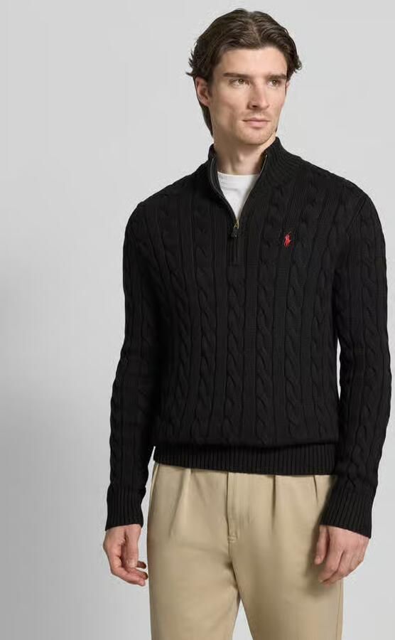 Polo Ralph Lauren Casual Zwart Katoenen Trui met Lange Mouwen Black Heren - Foto 6