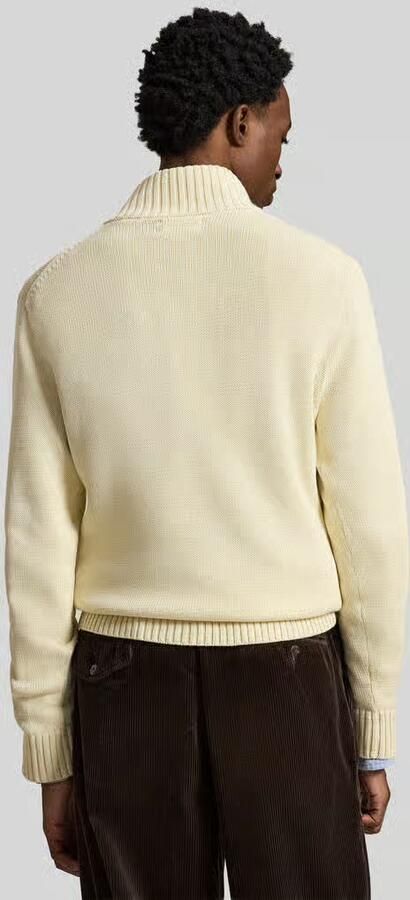 Polo Ralph Lauren Beige Cotton Quarter-Zip Jumper Andover Cream Beige Heren - Foto 11