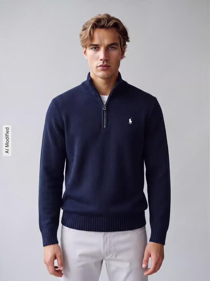 Polo Ralph Lauren Regular fit schipperstrui van puur katoen - Foto 2