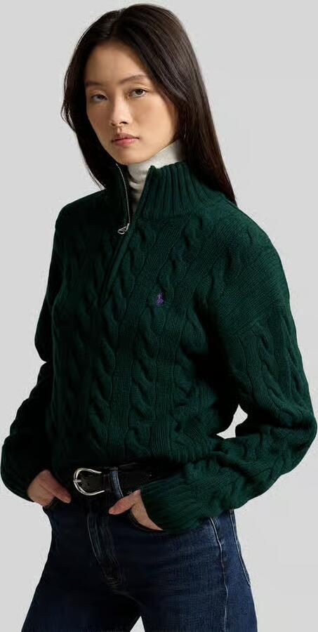 Polo Ralph Lauren Regular fit schipperstrui van wolmix - Foto 3