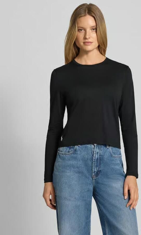 Polo Ralph Lauren Regular fit shirt met lange mouwen van een mix van katoen en modal - Foto 2