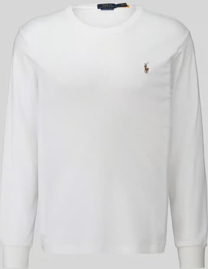 Polo Ralph Lauren Regular fit shirt met lange mouwen van pure katoen model 'PIMA' - Foto 2