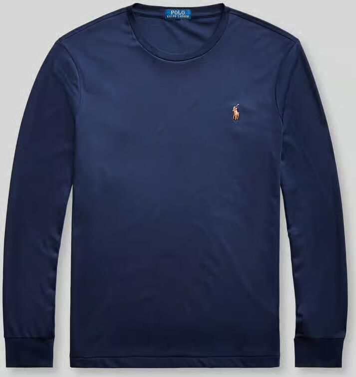 Polo Ralph Lauren Regular fit shirt met lange mouwen van pure katoen model 'PIMA' - Foto 2