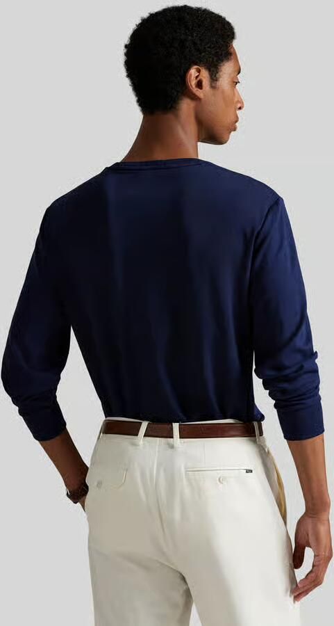 Polo Ralph Lauren Regular fit shirt met lange mouwen van pure katoen model 'PIMA' - Foto 3