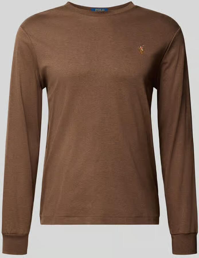 Polo Ralph Lauren Regular fit shirt met lange mouwen van pure katoen model 'PIMA'