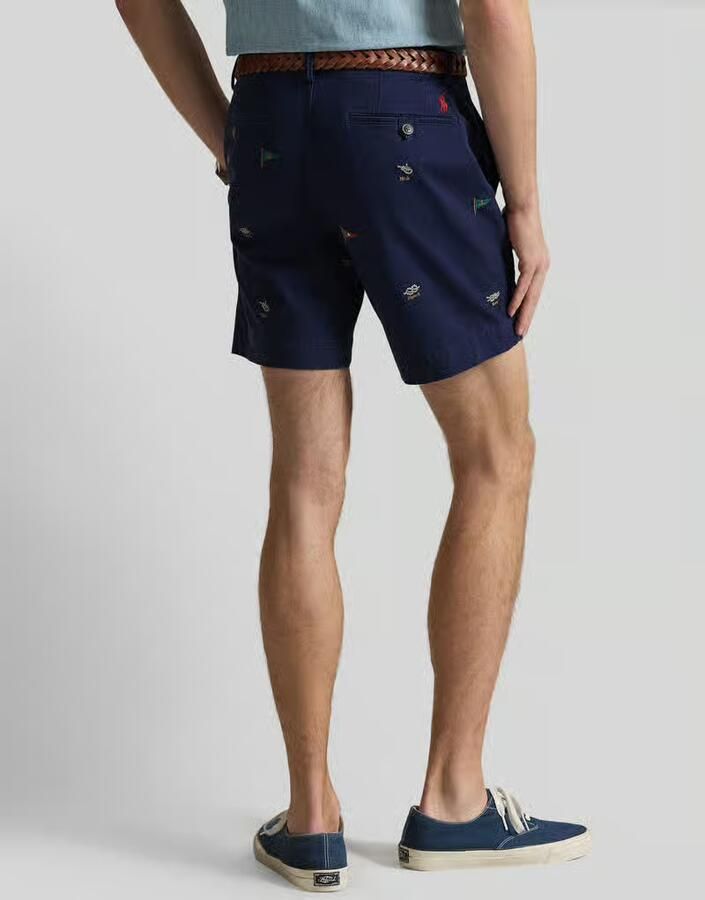 Polo Ralph Lauren regular fit short met stitching details