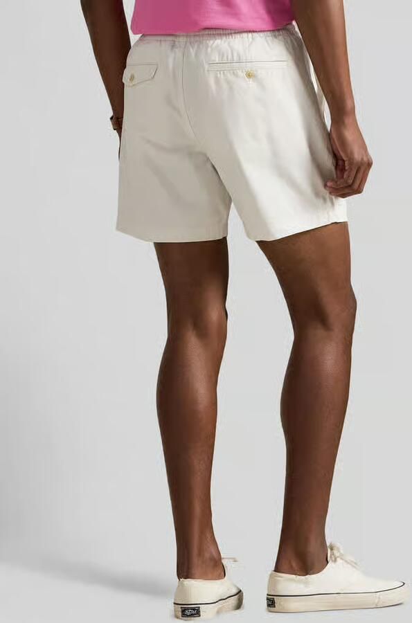 Polo Ralph Lauren Korte Broek SHORT "PREPSTER" EN CHINO LEGER AVEC CORDON DE SERAGE - Foto 3