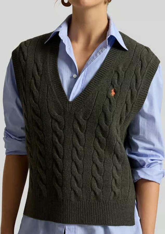 Polo Ralph Lauren regular fit spencer van mix van wol en kasjmier