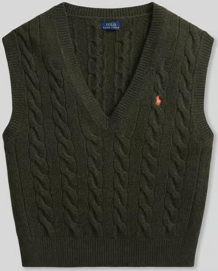 Polo Ralph Lauren regular fit spencer van mix van wol en kasjmier - Foto 2
