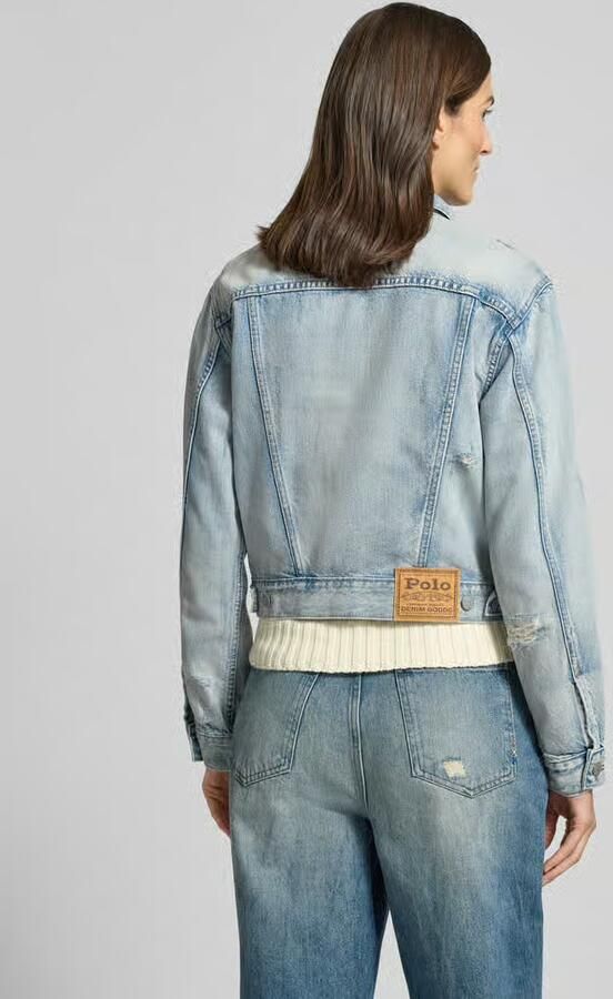 Polo Ralph Lauren Regular Fit spijkerjack in denimlook model 'Classic'