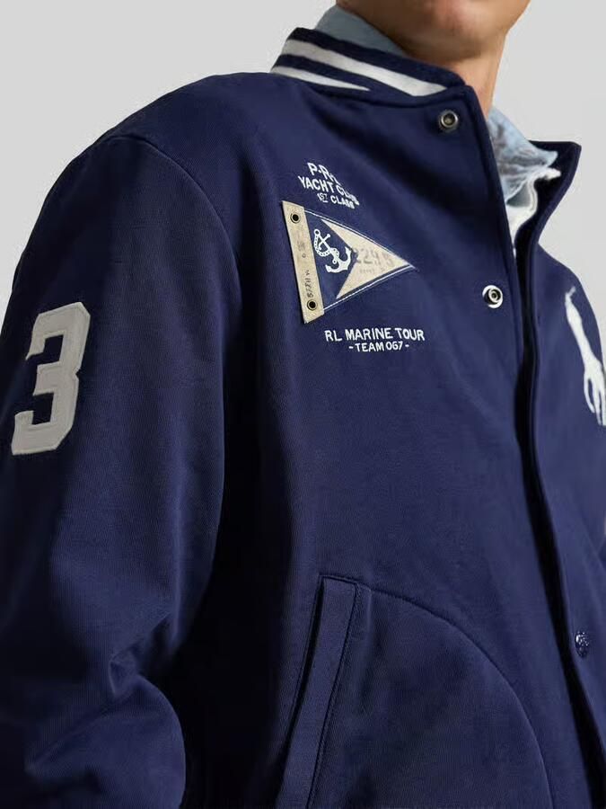 Polo Ralph Lauren regular fit sweatjack in college-look