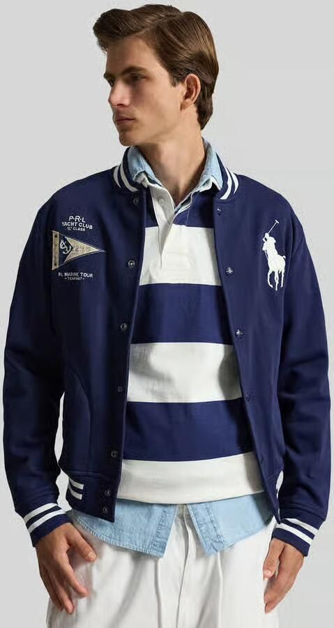 Polo Ralph Lauren regular fit sweatjack in college-look - Foto 3