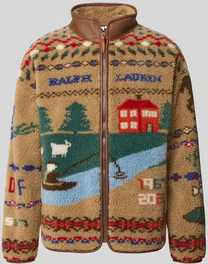 Polo Ralph Lauren Regular fit sweatjack met motiefprint