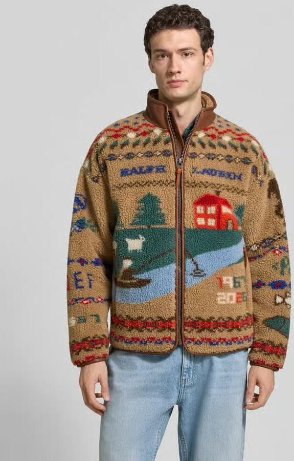 Polo Ralph Lauren Regular fit sweatjack met motiefprint - Foto 2