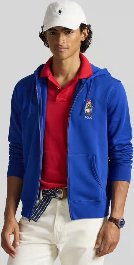 Polo Ralph Lauren regular fit sweatjack met polo bear-print - Foto 4