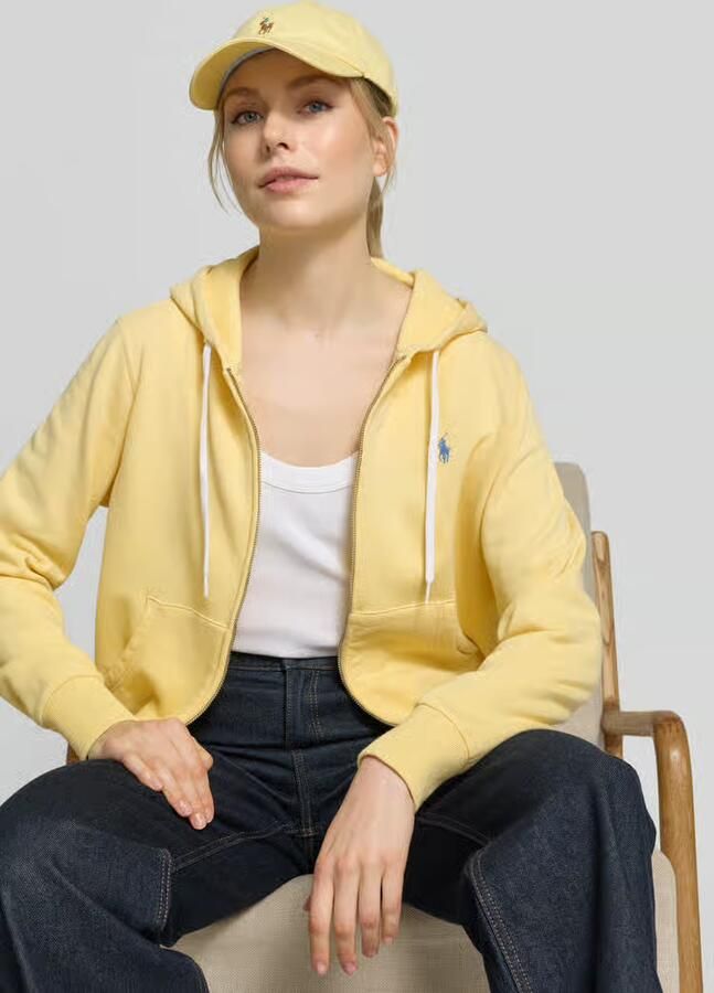 Polo Ralph Lauren regular fit sweatjack van katoenmix