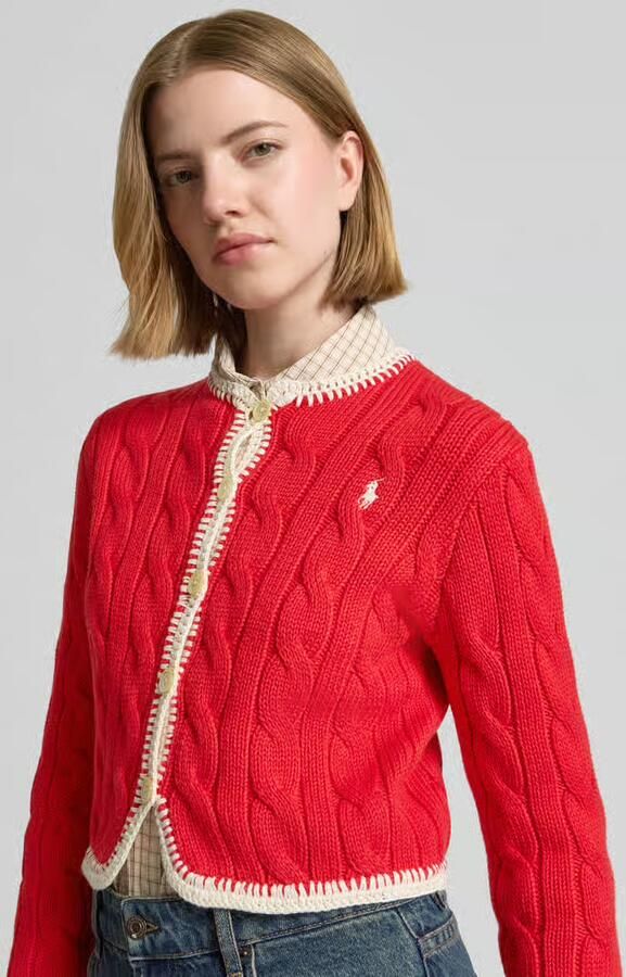 Polo Ralph Lauren regular fit sweatjack van katoenmix