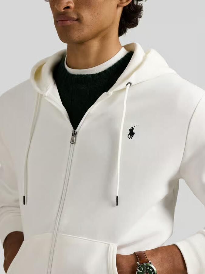 Polo Ralph Lauren Sweaters SWEATSHIRT ZIPPE EN DOUBLE KNIT TECH