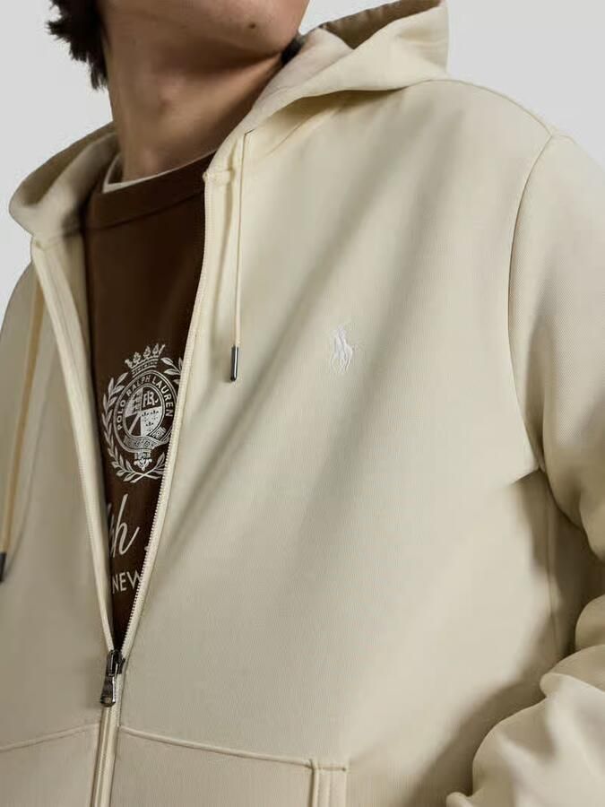 Polo Ralph Lauren Sweaters SWEATSHIRT ZIPPE EN DOUBLE KNIT TECH