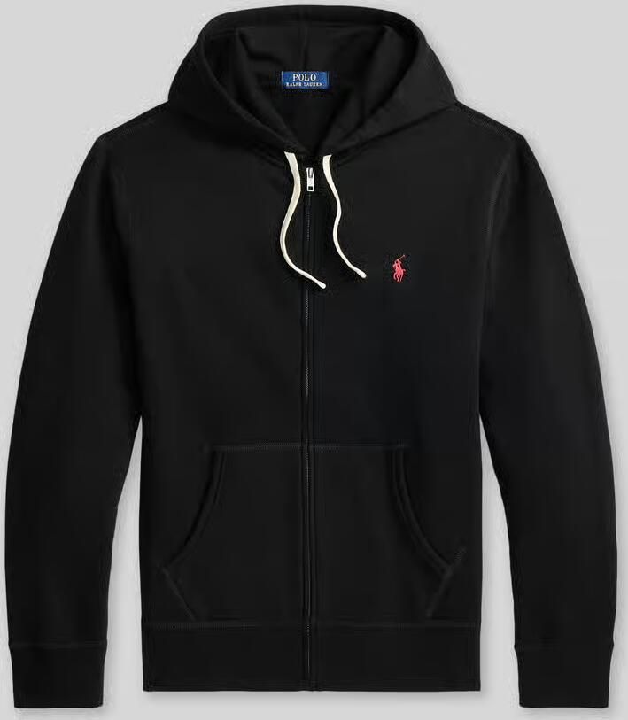 Polo Ralph Lauren Long Sleeve-Knit Fullzip Hoodie Men Hoodies & Sweaters zwart Maat XL Kleding - Foto 10
